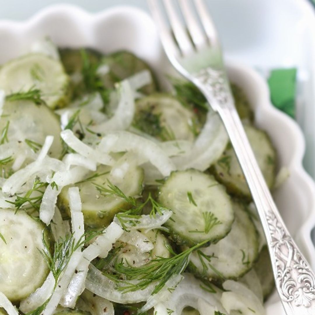 Ensalada de pepino y eneldo