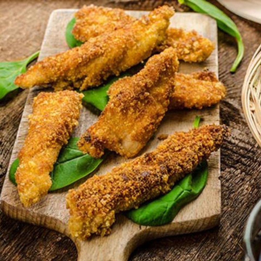 'Fingers' de pollo al horno