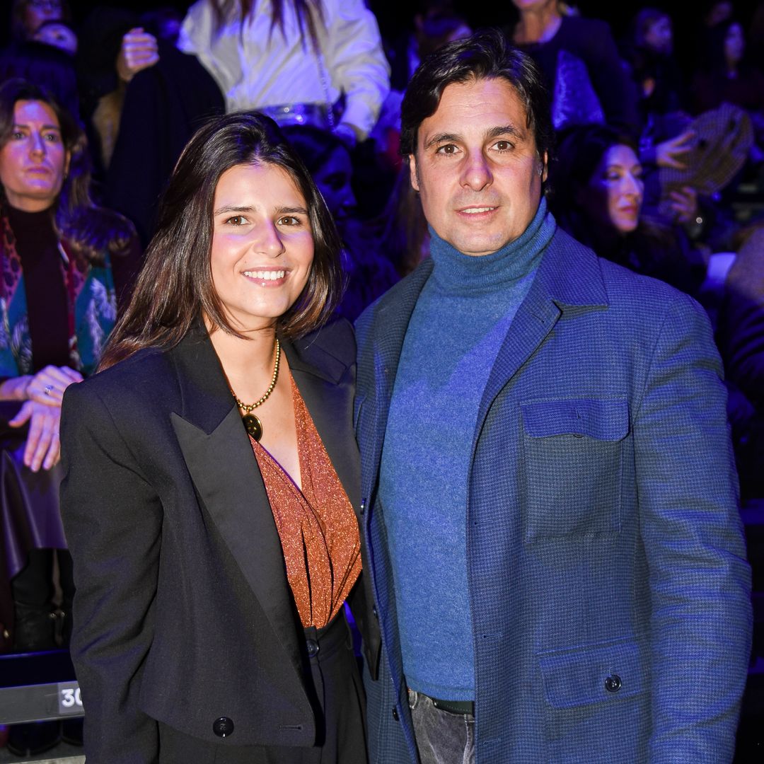 Tana junto a su padre, el torero Francisco Rivera