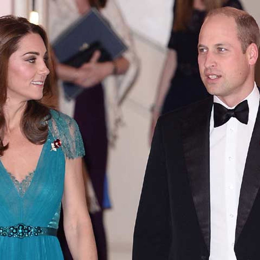 Los Duques de Cambrige, todo 'glamour' en una gala en la noche londinense