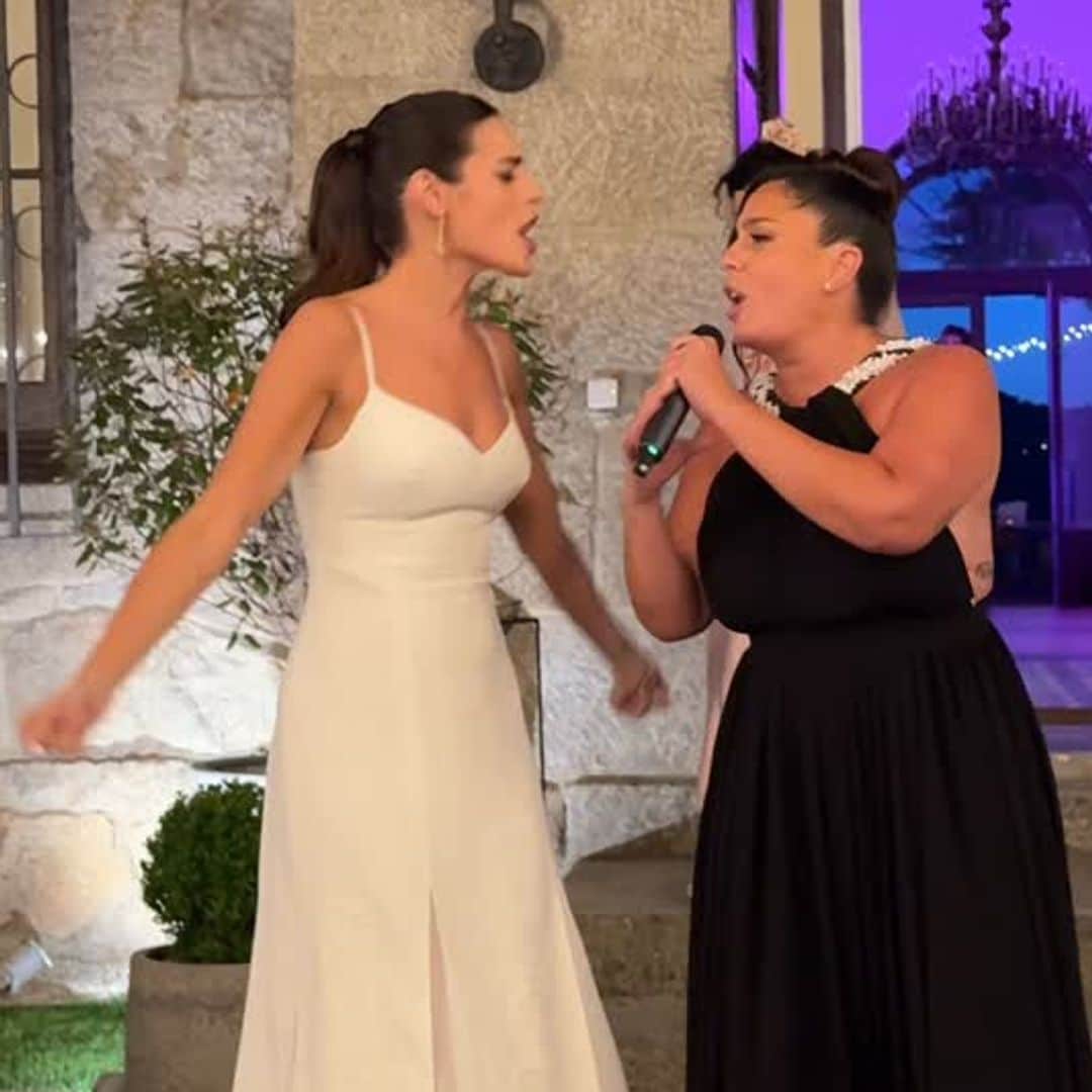 El vídeo viral de Anabel Pantoja cantando en inglés en la boda de Susana Molina: su pronunciación arrasa