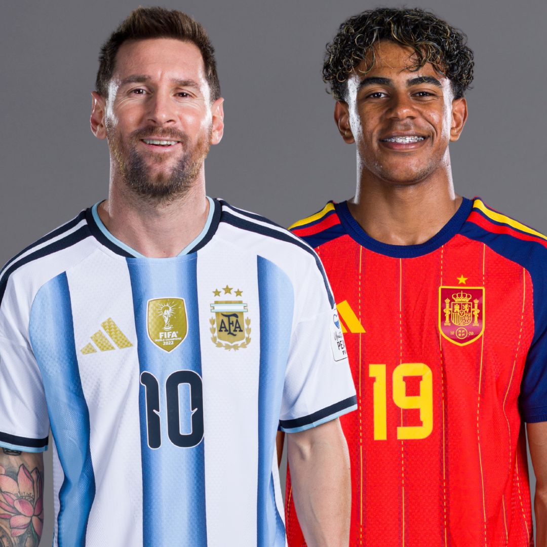 Lionel Messi bañando a un bebé Lamine Yamal: la historia real detrás de la foto de 2007 que predijo la final del Mundial