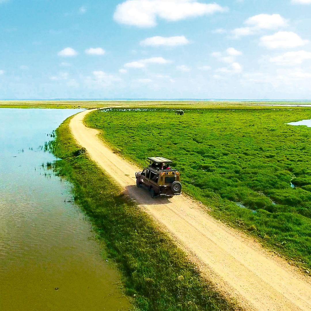 Safari del OlTukai Lodge del Parque Nacional de Amboseli, en Kenia