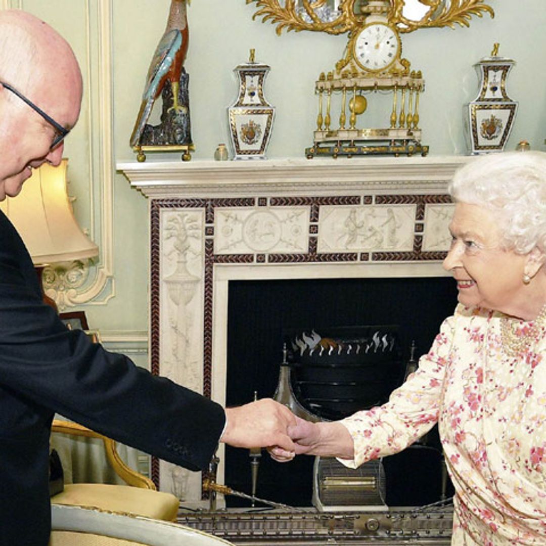 La inesperada foto de los Reyes de España que tiene Isabel II en el Palacio de Buckingham