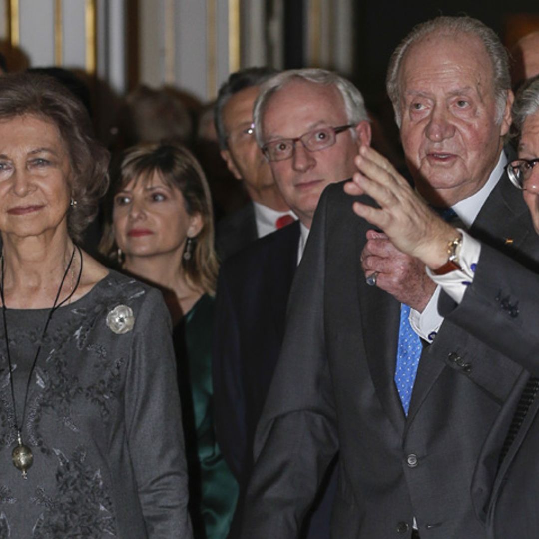 Los reyes Juan Carlos y Sofía retoman su agenda conjunta seis meses después de su última aparición oficial