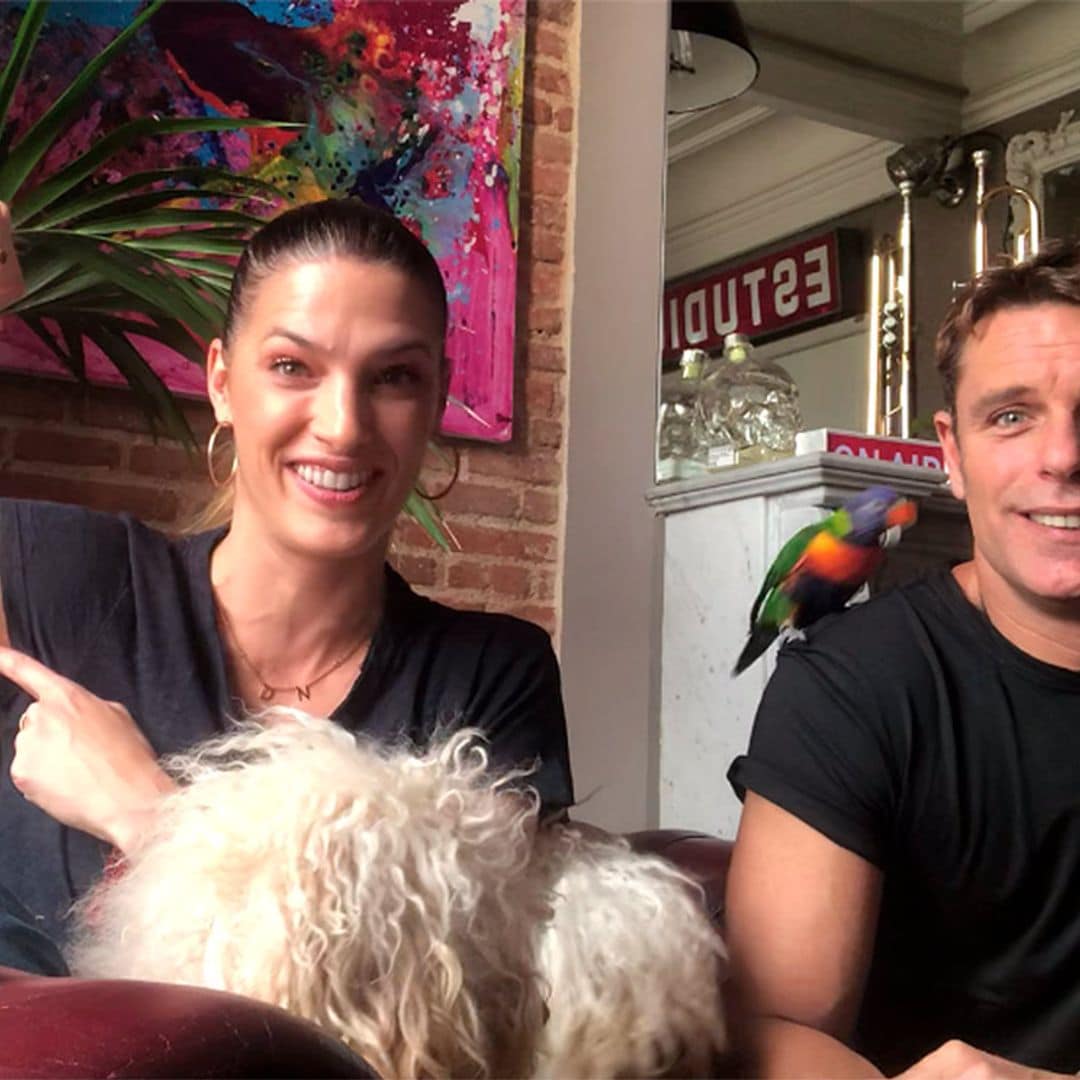 Laura Sánchez y David Ascanio nos cuentan cómo pasan estos días entre ejercicio y cocina