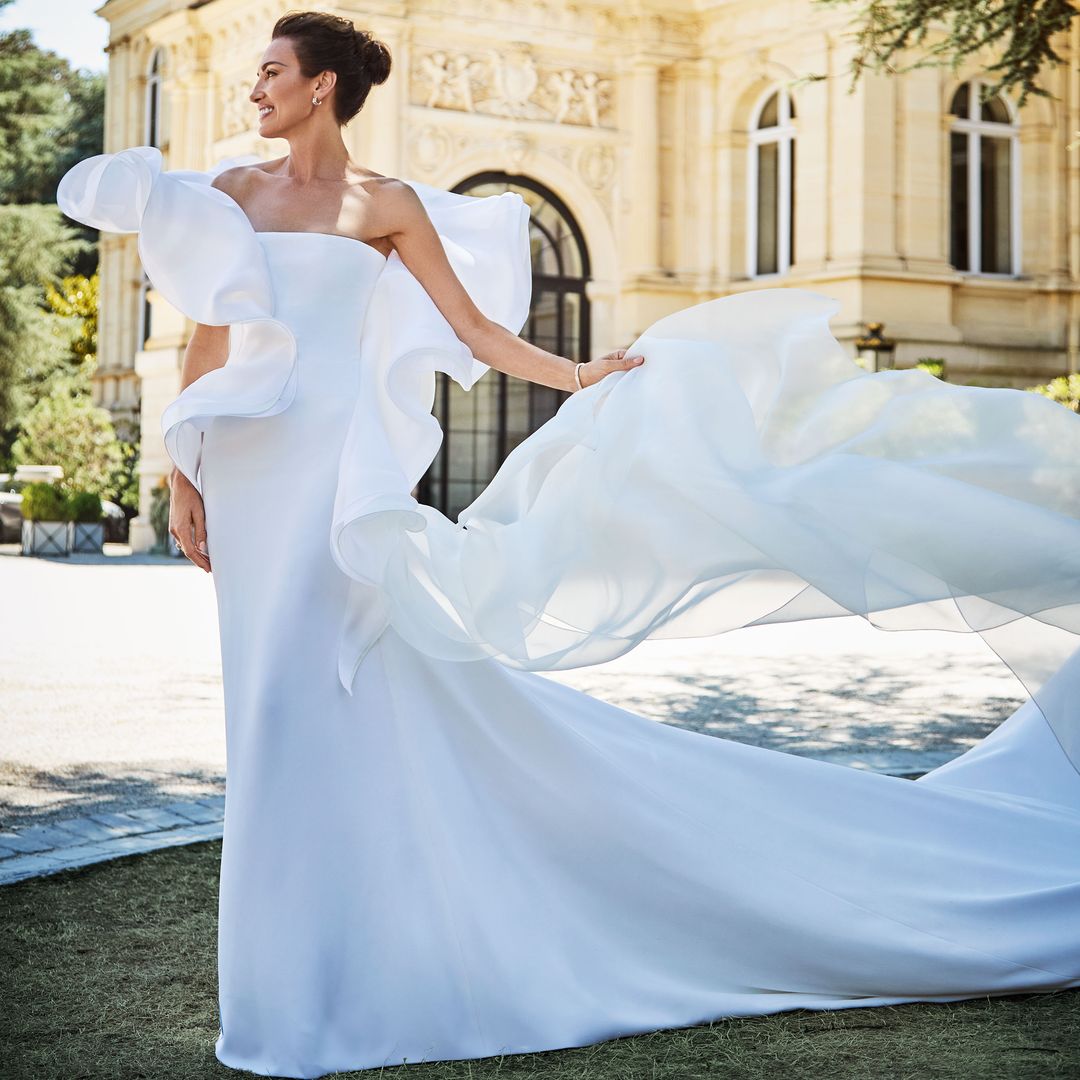 PRIMICIA. Nieves Álvarez vuelve a un diseño de hace 27 años para crear su segundo vestido de novia