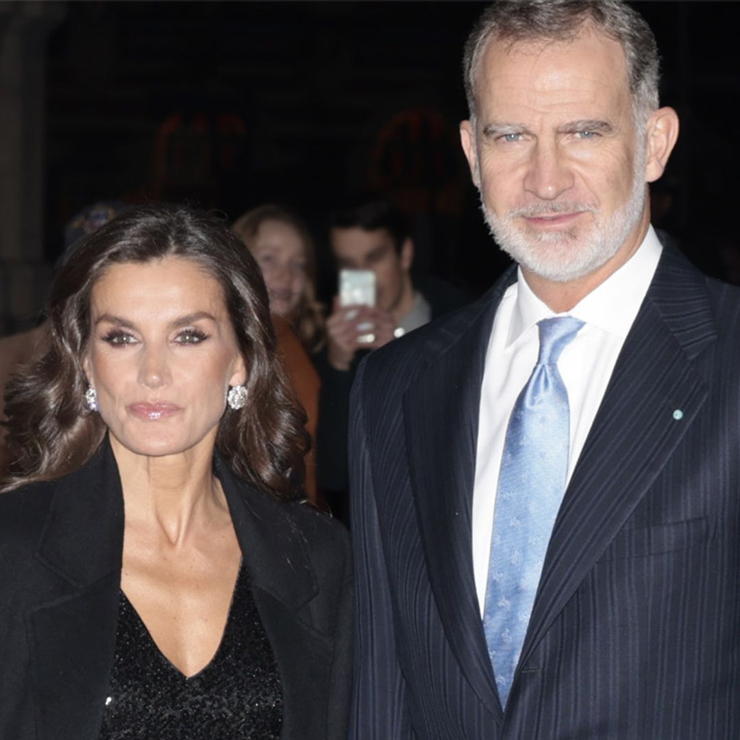 La reina Letizia deslumbra con un vestido danés de lentejuelas durante su última noche en Copenhague