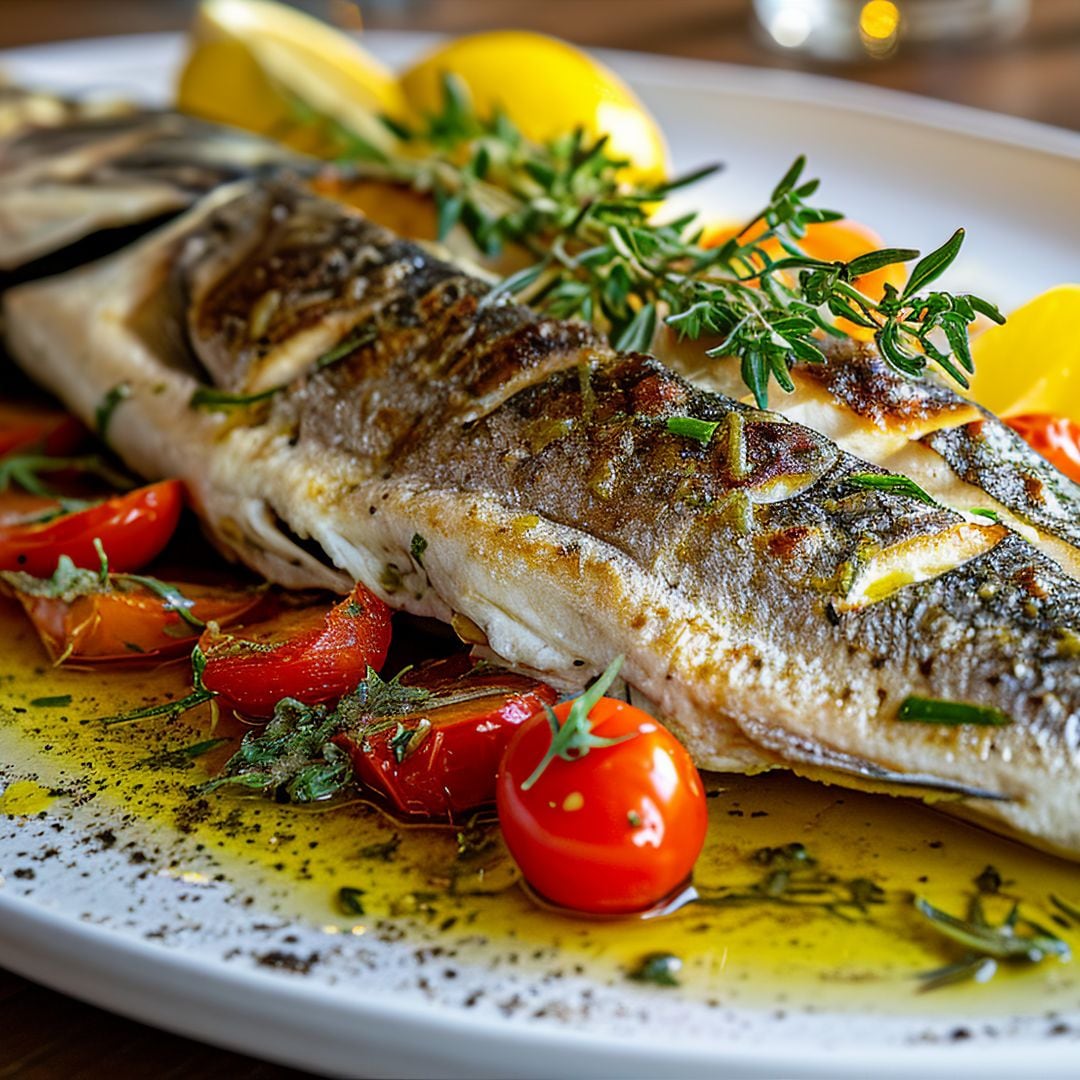 Lubina al horno fácil y deliciosa