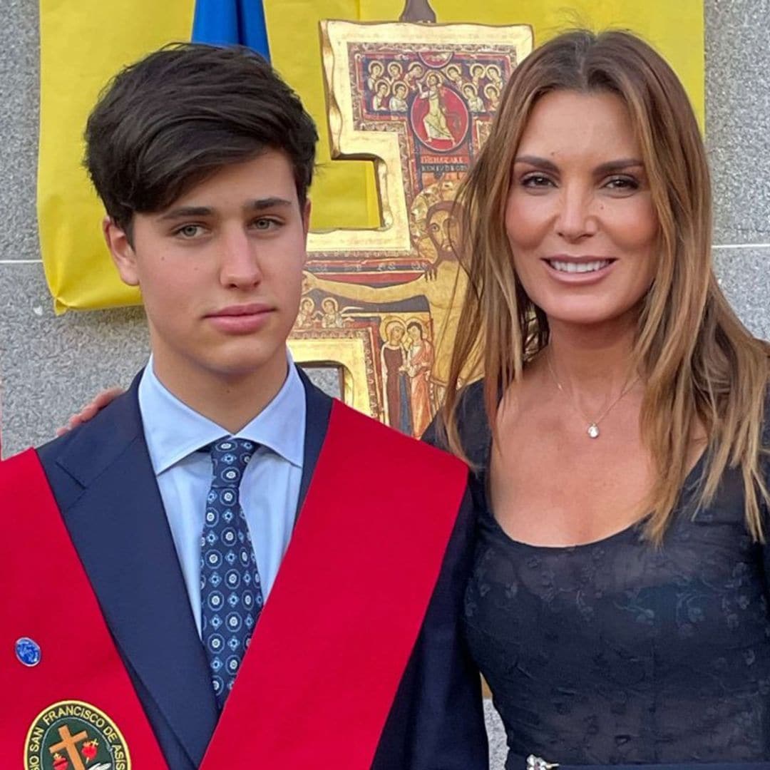 Descubrimos a Mauro, el hijo mayor de Mar Flores y Javier Merino, en su 18 cumpleaños