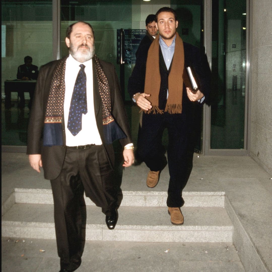 Rodríguez Menéndez con Antonio David Flores