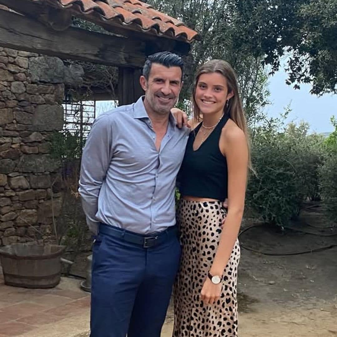 El álbum de fotos familiar más emotivo de los Figo-Svedin que ven la luz por el cumpleaños de Stella