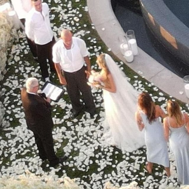 boda de tish y dominic purcell