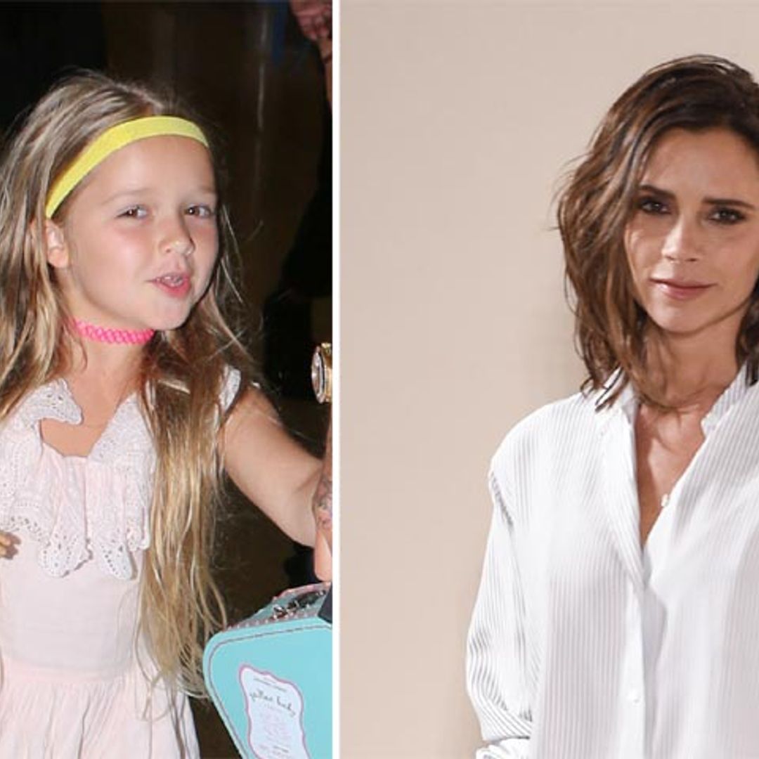 Victoria Beckham ya tiene sucesora: ¡así de bien marca el ritmo su hija Harper!