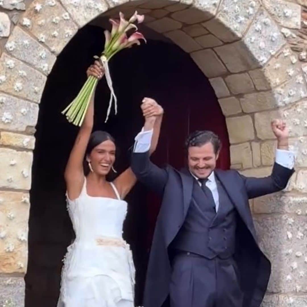 Ale Navarro y Carlos Fuente se casan en Galicia: de la emoción de los novios a la larga lista de 'influencers'