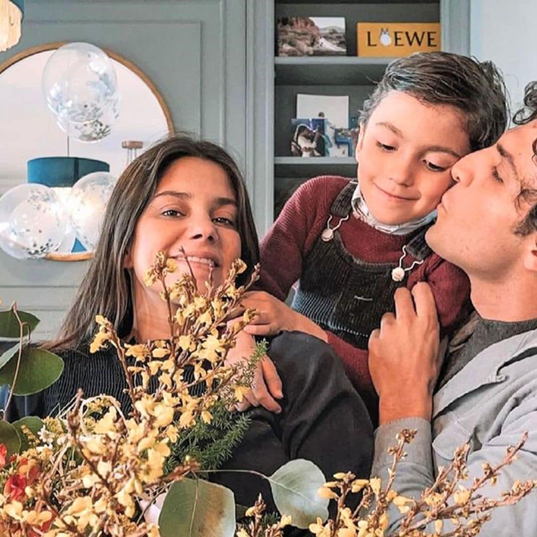 María García de Jaime celebra el cumple de su hijo, mientras espera ilusionada la llegada de su segundo bebé