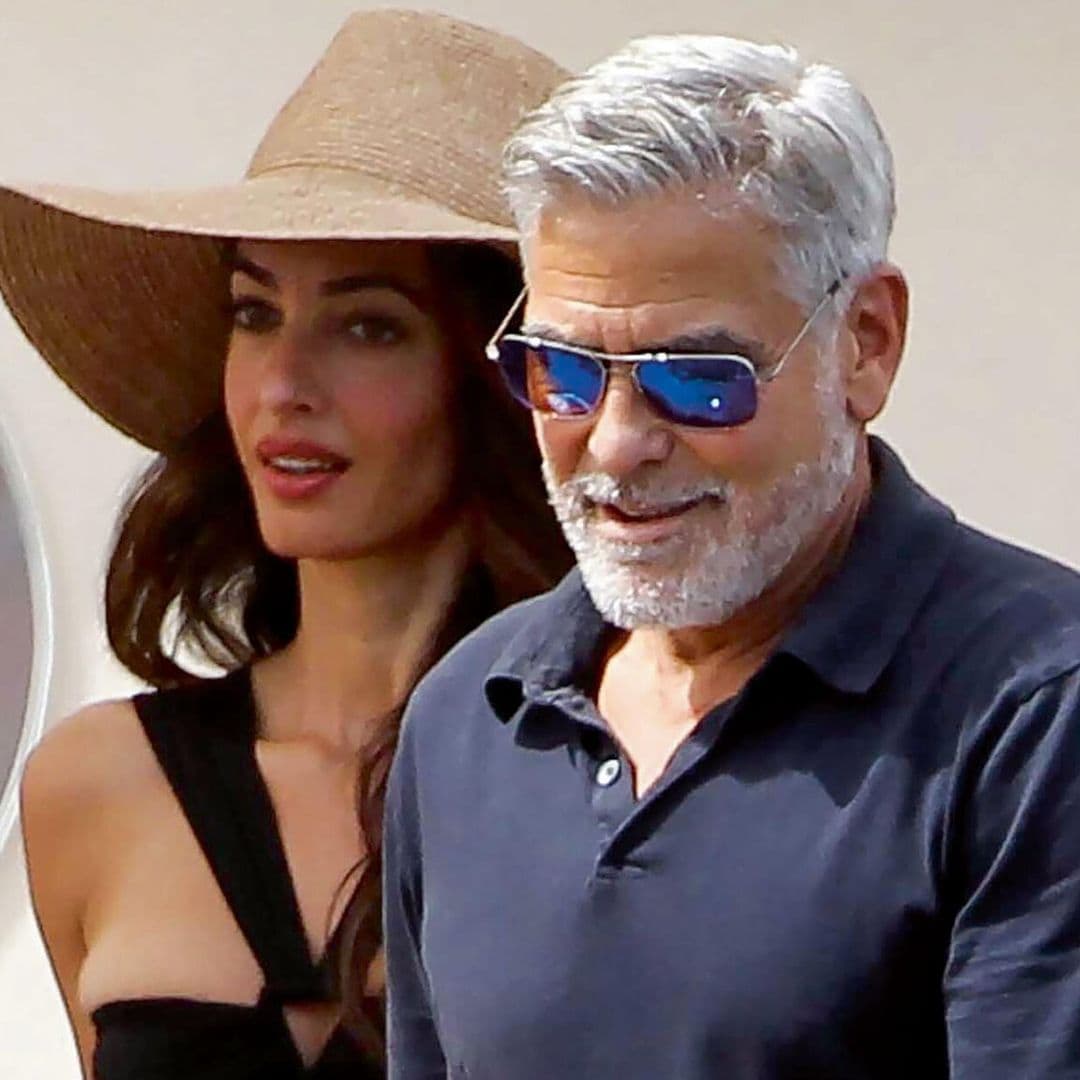 Amal, la dama del lago, elegancia y sofisticación para celebrar diez años al lado de George Clooney