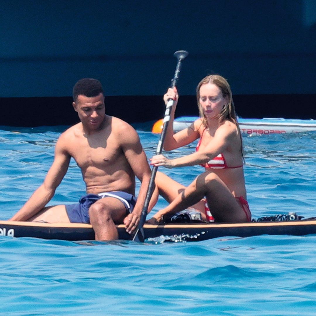Ester Expósito y Kylian Mbappé en sus vacaciones