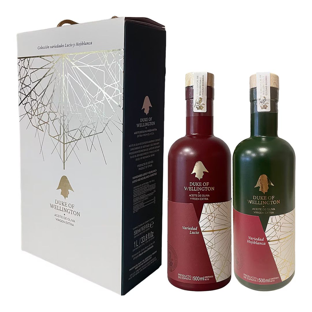 7. Aceites de oliva virgen extra Duke of Wellington, el arte del aceite en su máxima expresión