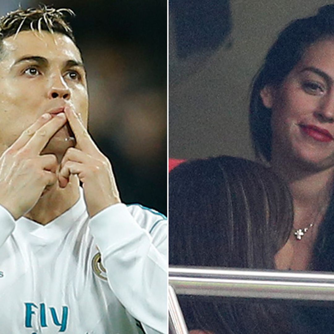 Georgina Rodríguez se pone romántica en un partido inolvidable para Cristiano Ronaldo