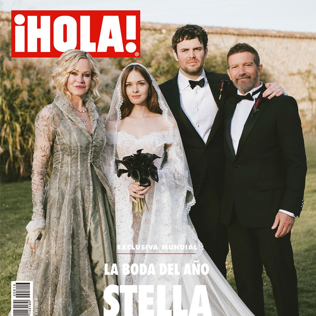 En ¡HOLA!, la boda del año de Stella Banderas y Alex Gruszynski