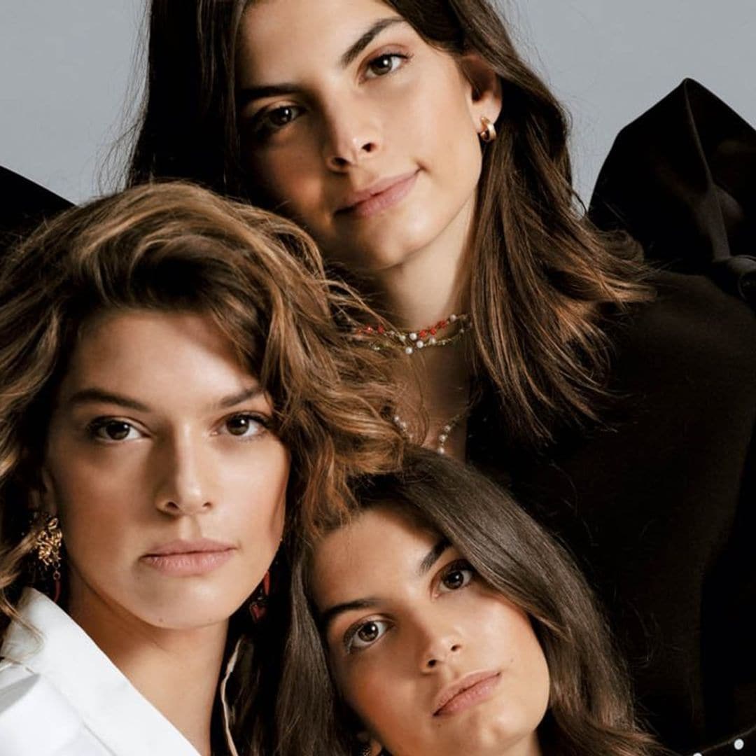 La modelo Marta Ortiz nos presenta a las otras bellezas de la familia, sus hermanas Paula y Sofía
