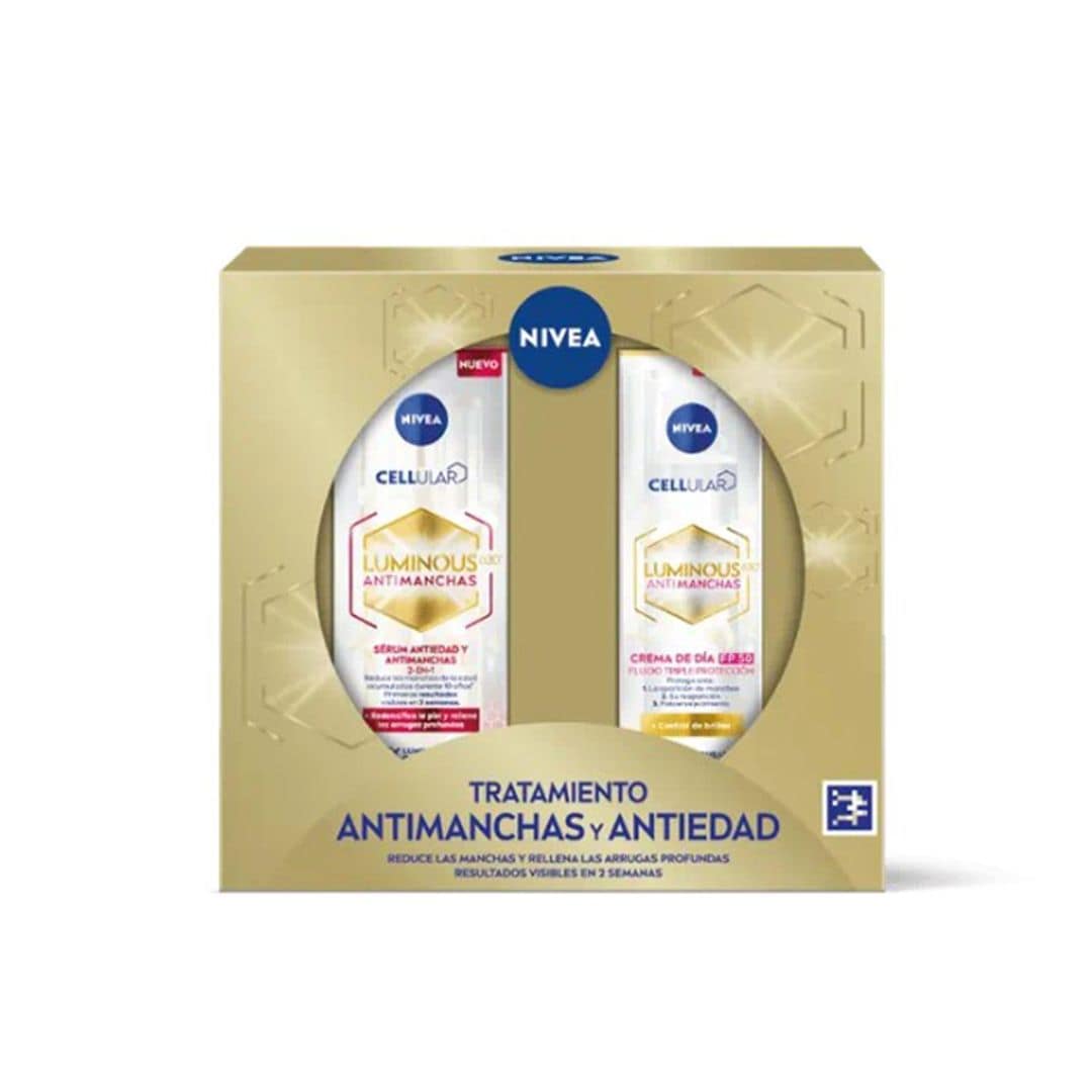 Pack Tratamiento Antimanchas + Antiedad, de Nivea