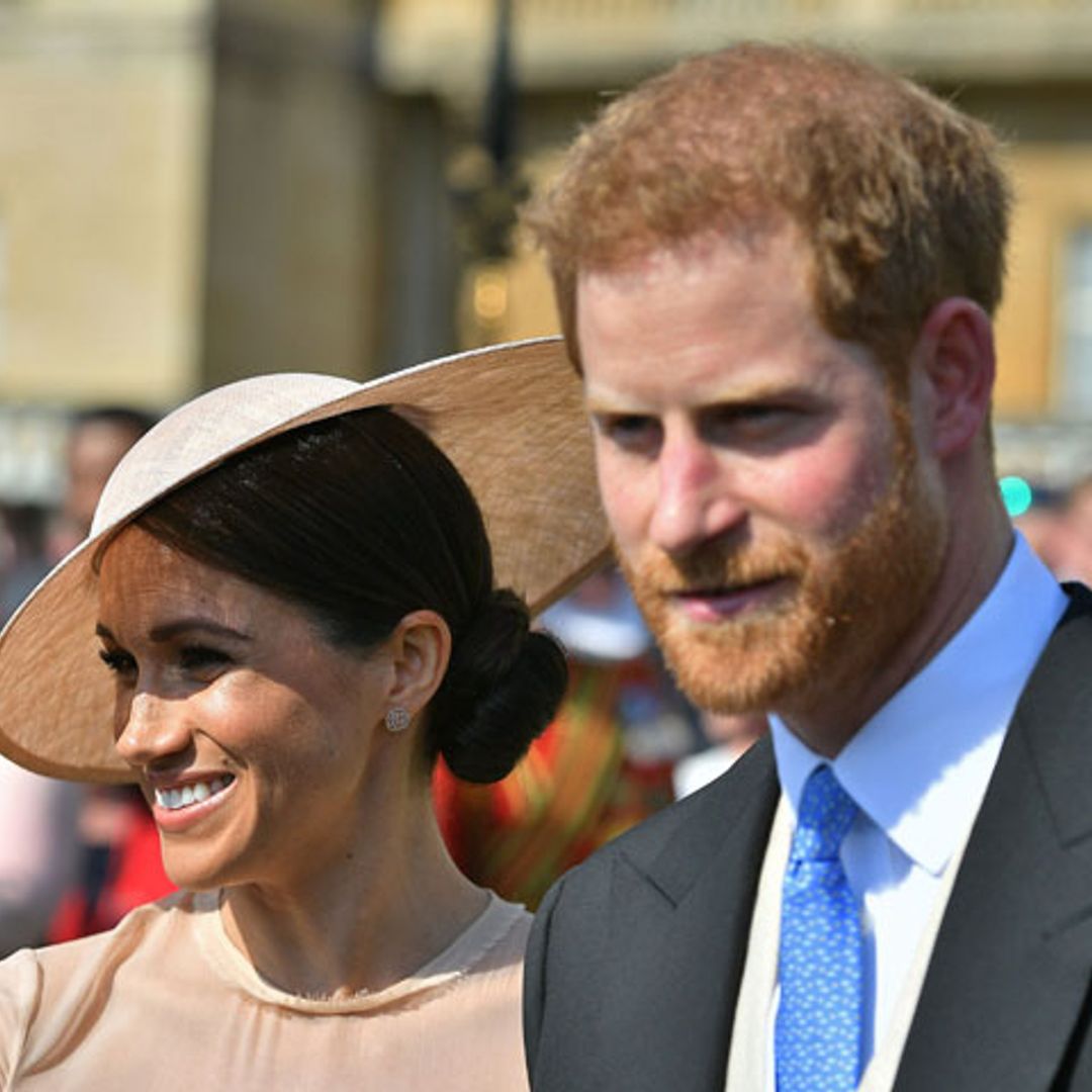 El contratiempo del príncipe Harry durante su discurso que ha hecho que Meghan no pueda evitar la risa