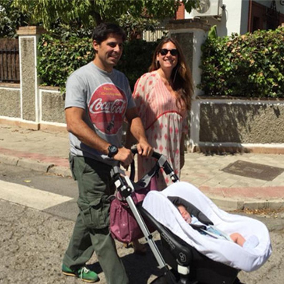 Francisco Rivera y Lourdes Montes nos regalan su primer paseo con Carmen