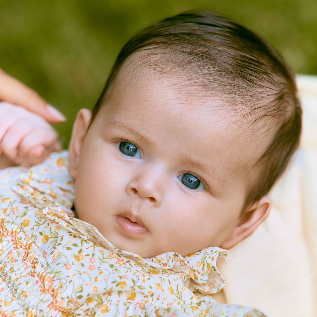 Un retrato de la pequeña Mía, hija de Ana Boyer y Fernando Verdasco