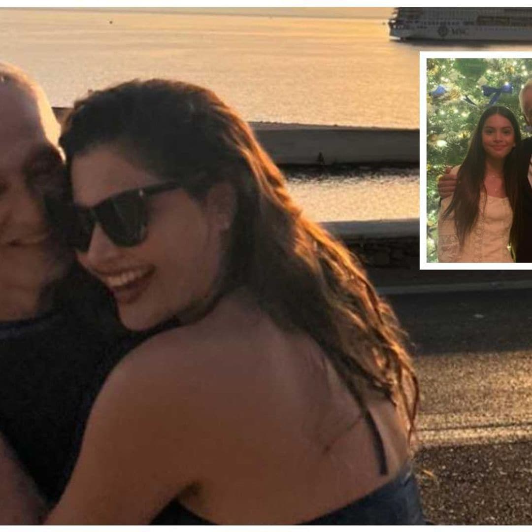 Desde Madrid, ‘Chiqui’ Delgado presume a Jorge Ramos jugando con su hija ¡en un trineo!