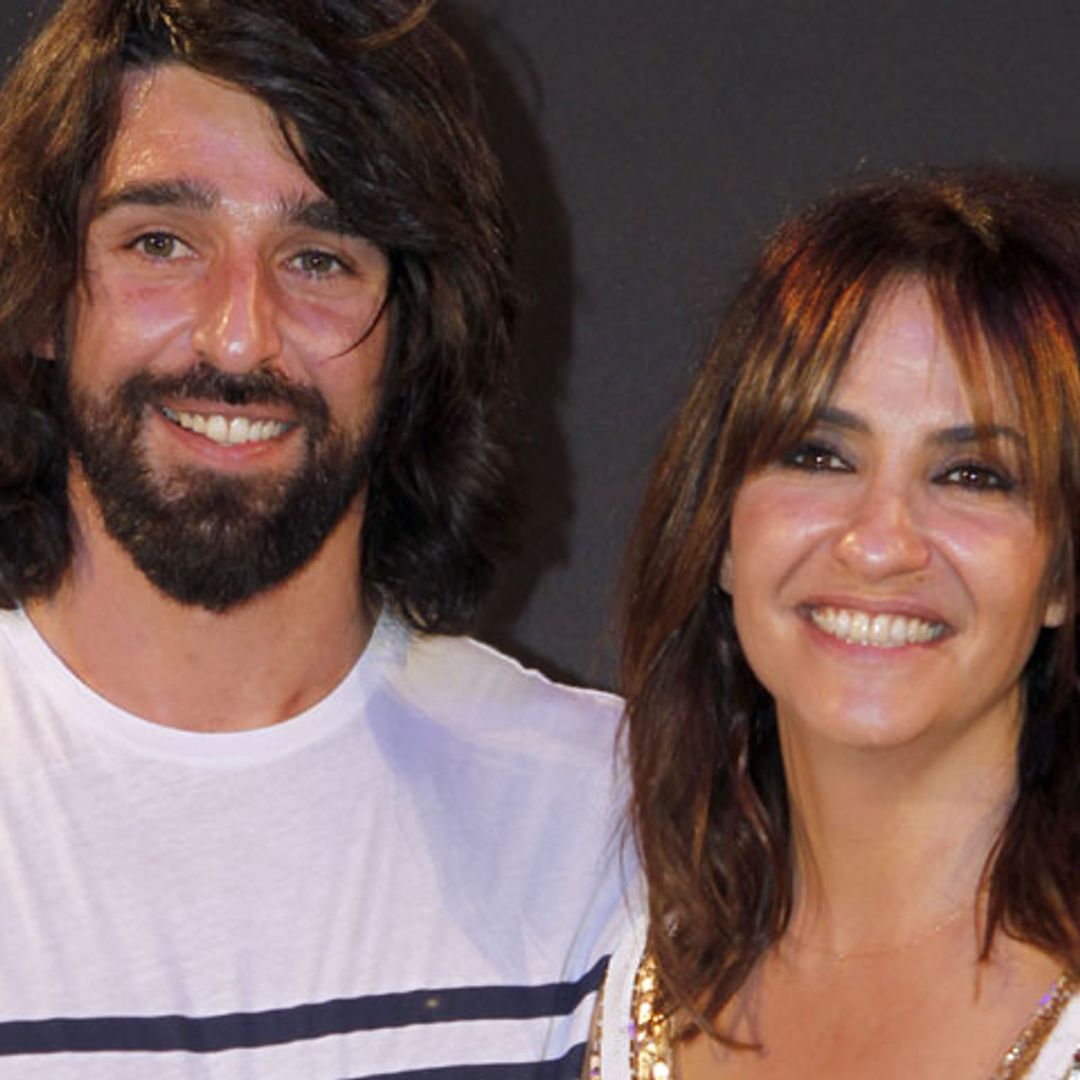 Melani Olivares da a luz a su tercer hijo, Lucho