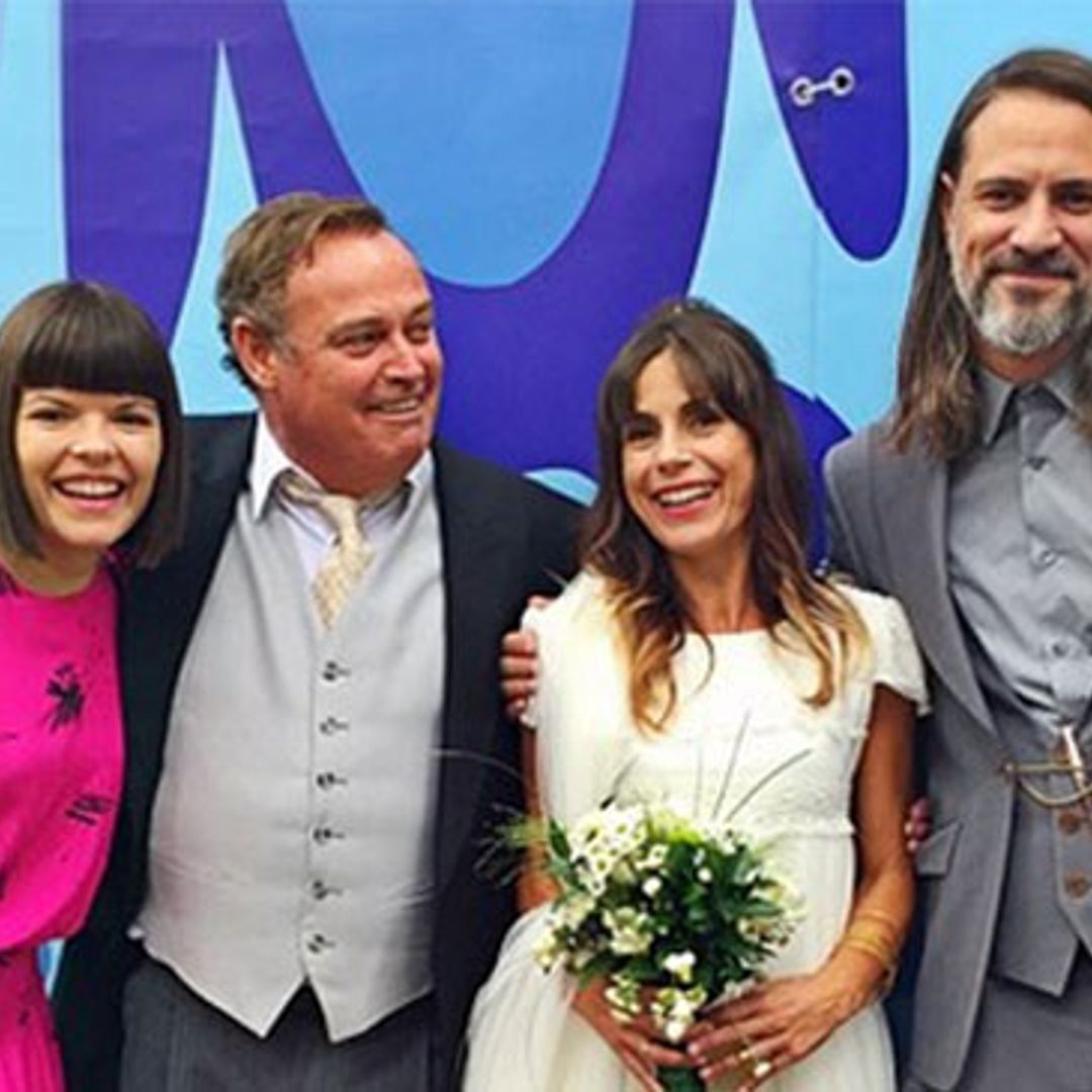 El festivo 'sí, quiero' de Pablo Carbonell y María, la madre de su hija Mafalda