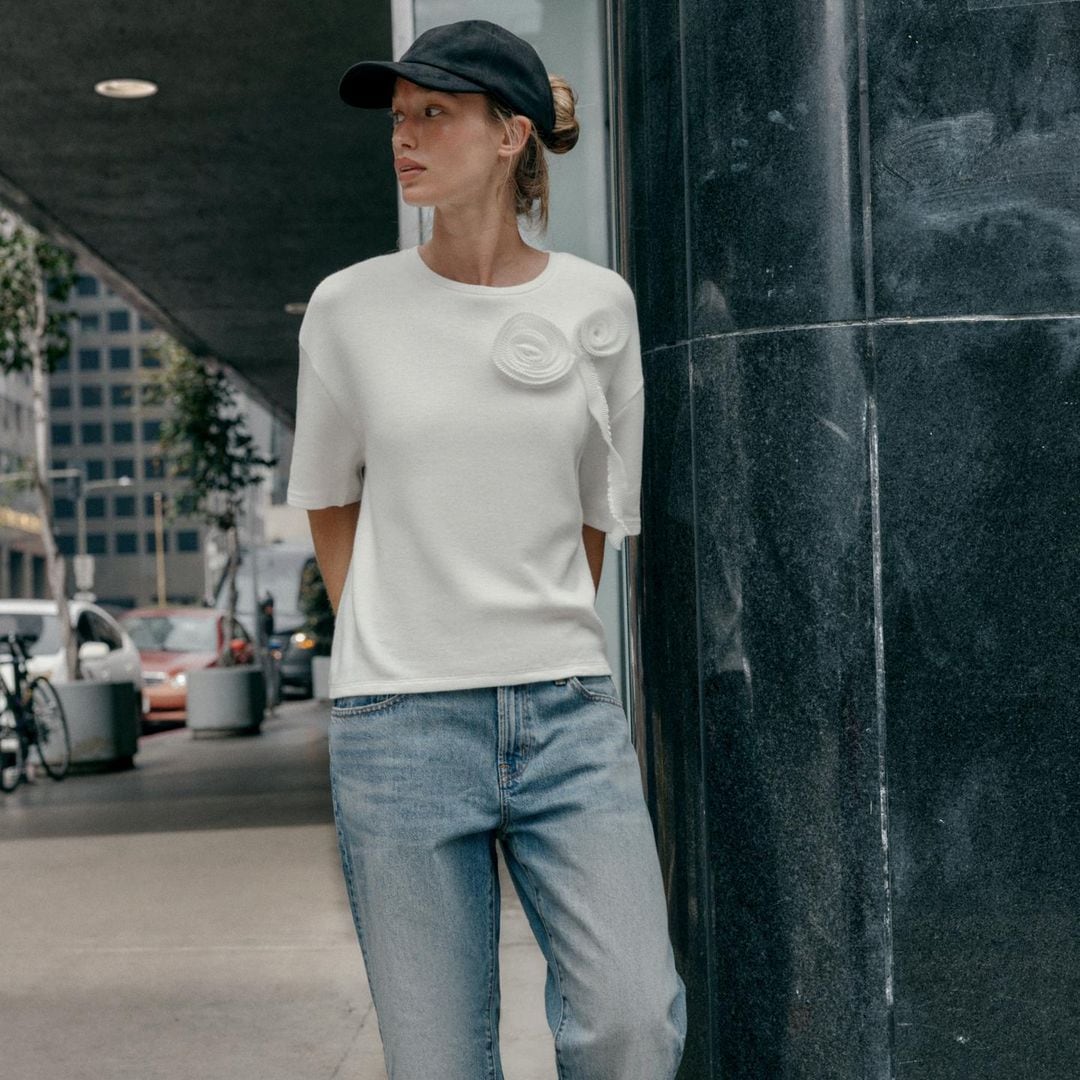 Camisetas tendencia primavera 2026 Zara