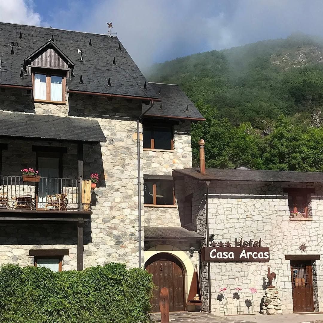 Casa Arcas, Villanova, Benasque, Huesca, restaurante estrella Michelin