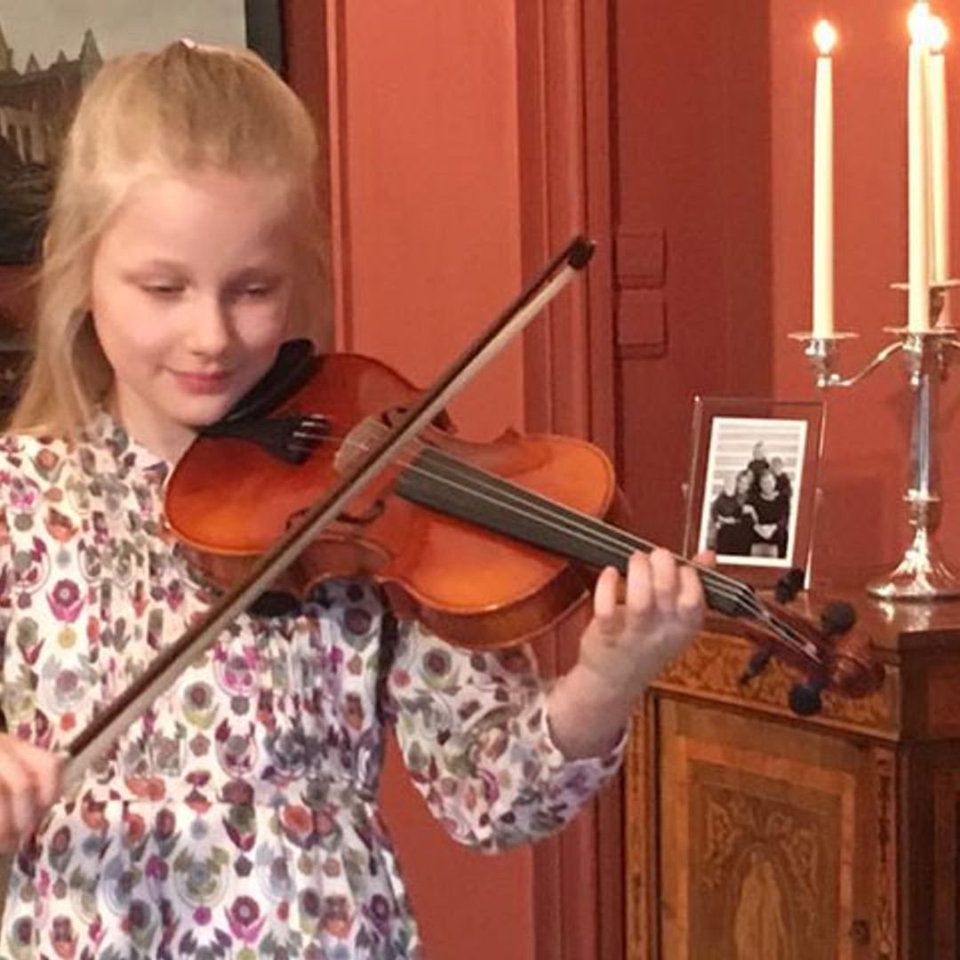 La sorpresa de cumpleaños de Eléonore a su padre, Felipe de Bélgica