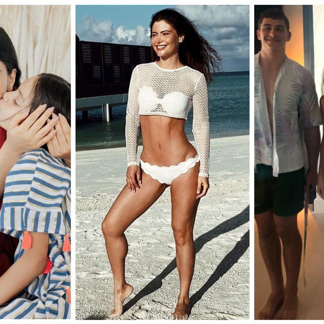 ‘Chiqui’ Delgado y Jorge Ramos en Dubái y las Maldivas con sus hijos