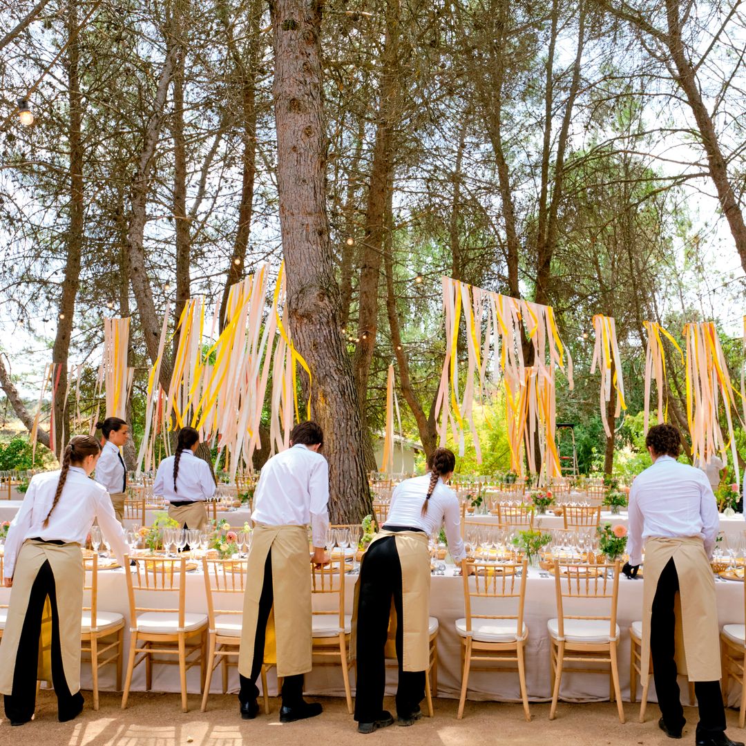 El equipo del catering de Samantha Vallejo-Nágera
