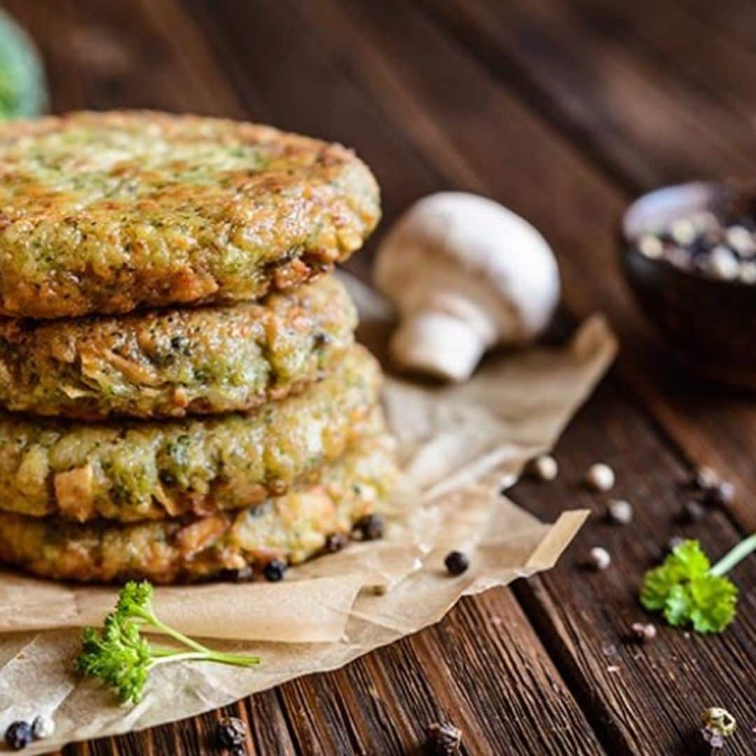 Hamburguesas mexicanas de habas