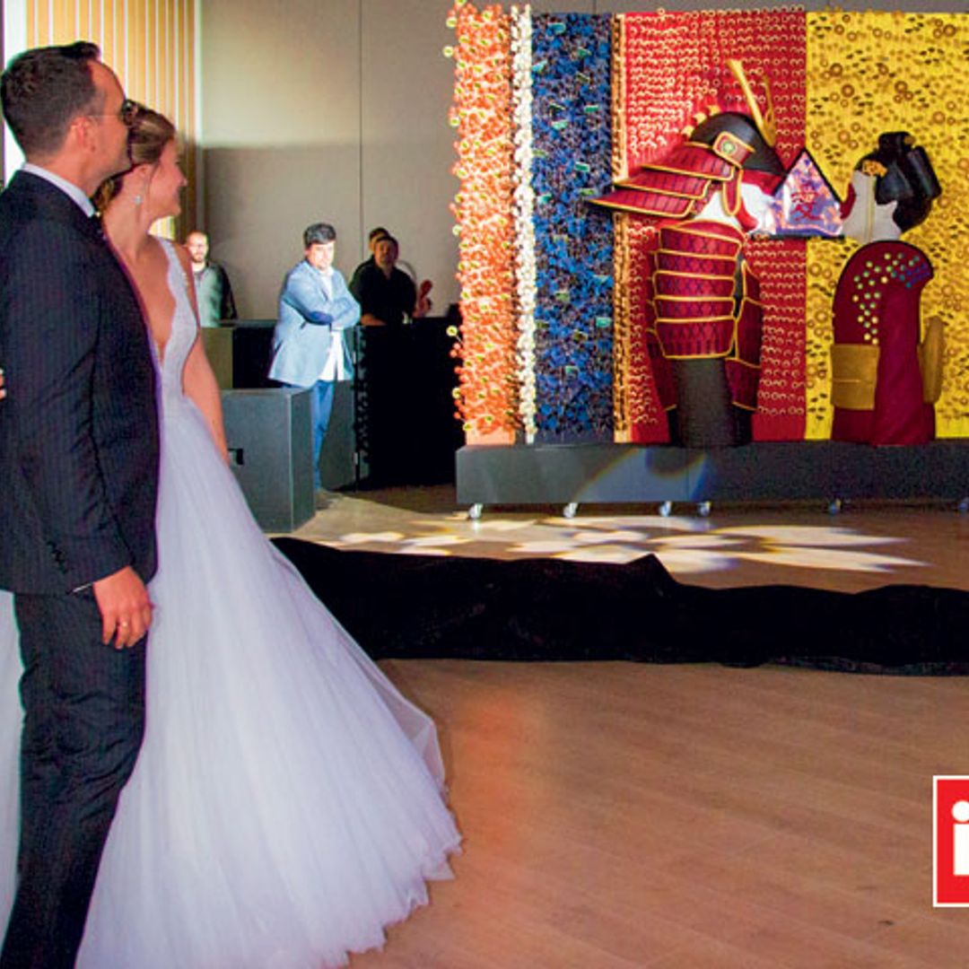 En ¡HOLA!: La sorpresa más dulce de la boda de Risto Mejide y Laura Escanes