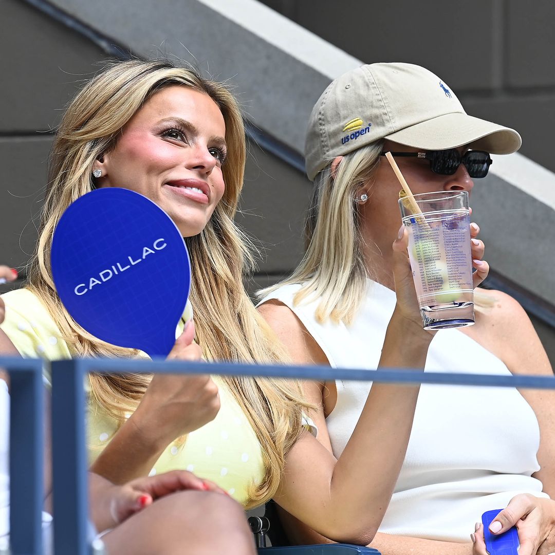 Brooks Nader viendo un partido del US Open el 31 de agosto de 2025