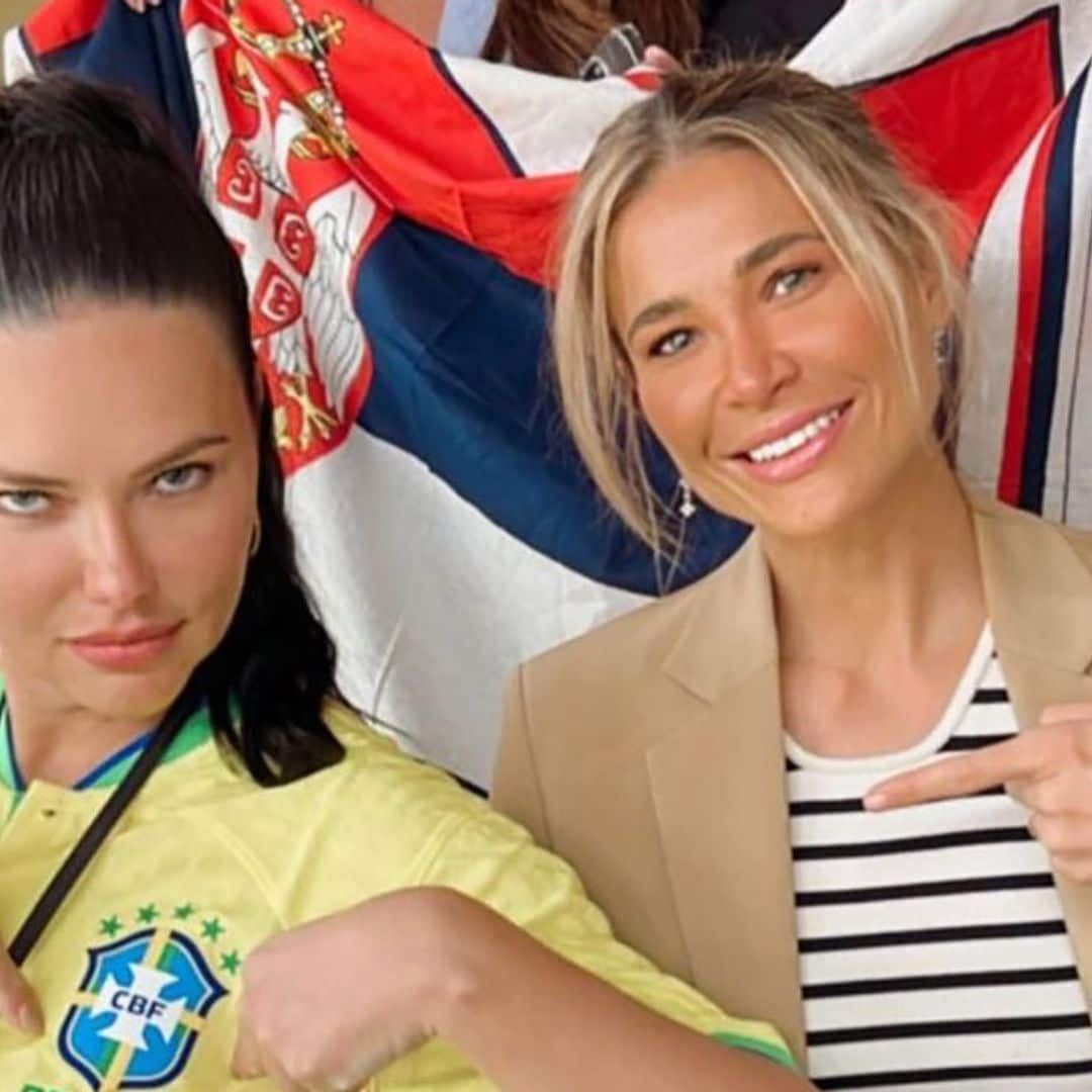 La curiosa pandilla de Carla Pereyra en el Mundial: Adriana Lima, Ana Antic e Hiba Abouk, cada una de una selección