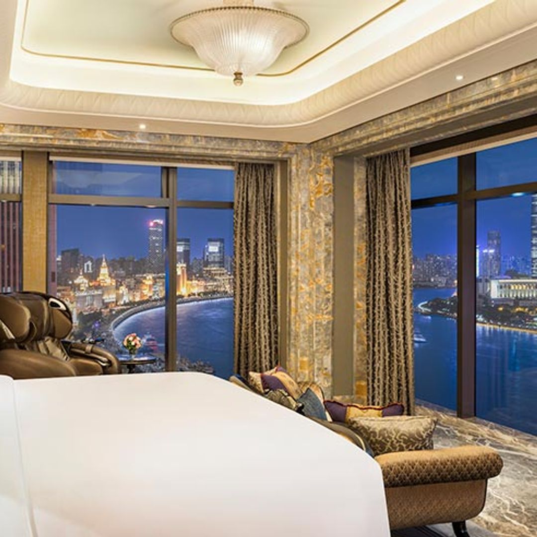 El hotel más lujoso de Asia (probablemente) está en Shanghai