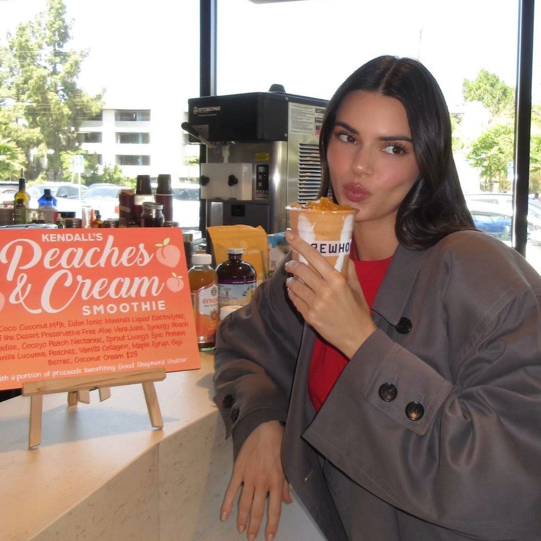 Kendall Jenner ya tiene su propio ‘smoothie’, y así es como puedes prepararlo en casa