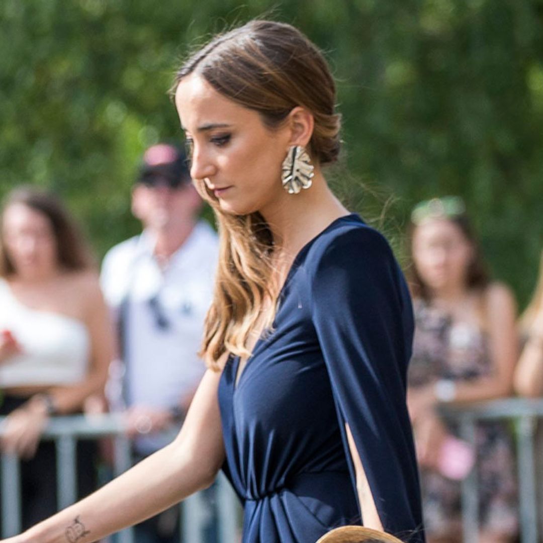 Lucía, la invitada que más brilló en la boda de su hermana María Pombo