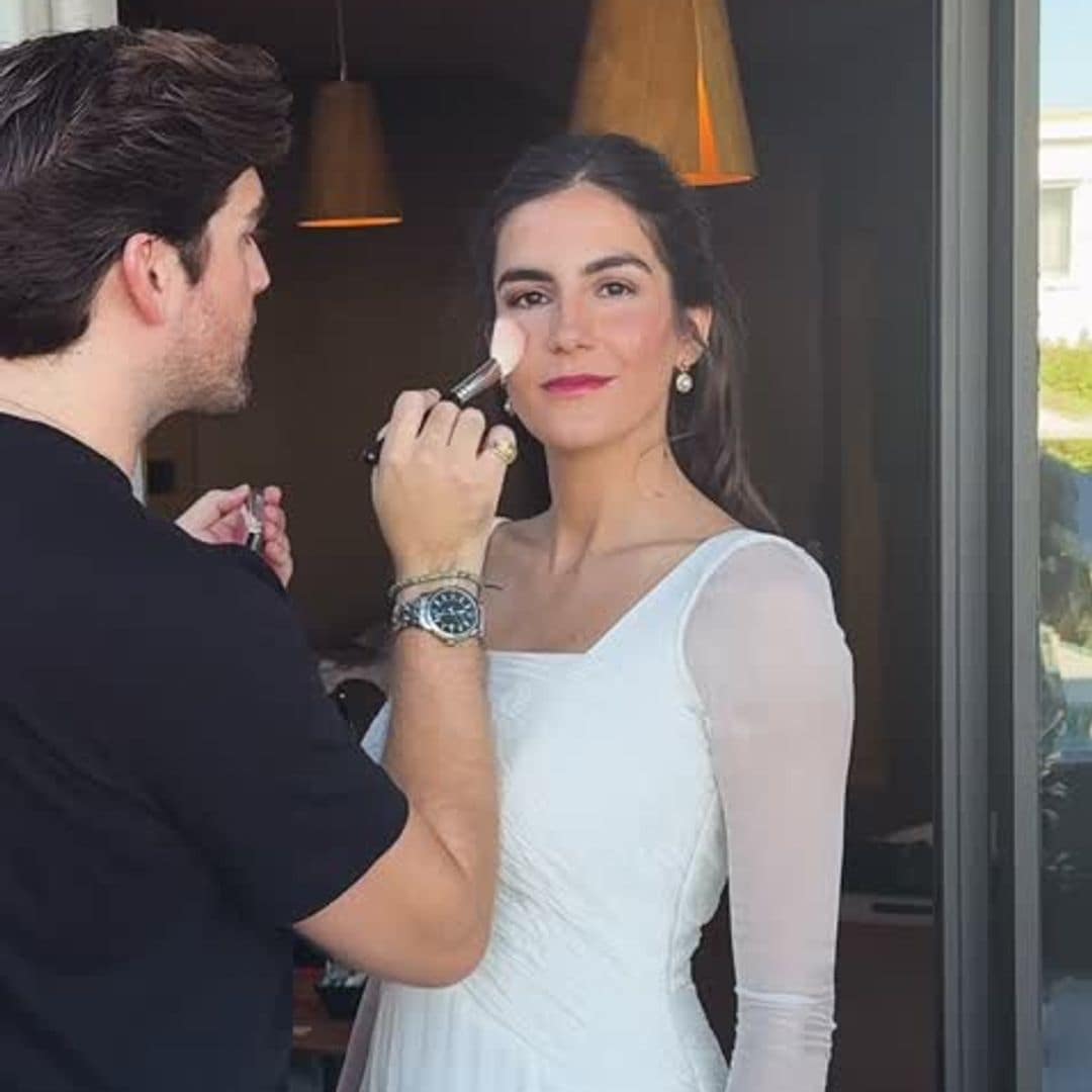Así se preparó Blanca Llandres justo antes de su boda con Alberto Herrera