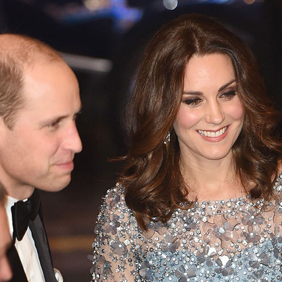 El vestido, al más puro estilo 'Frozen', de la Duquesa de Cambridge