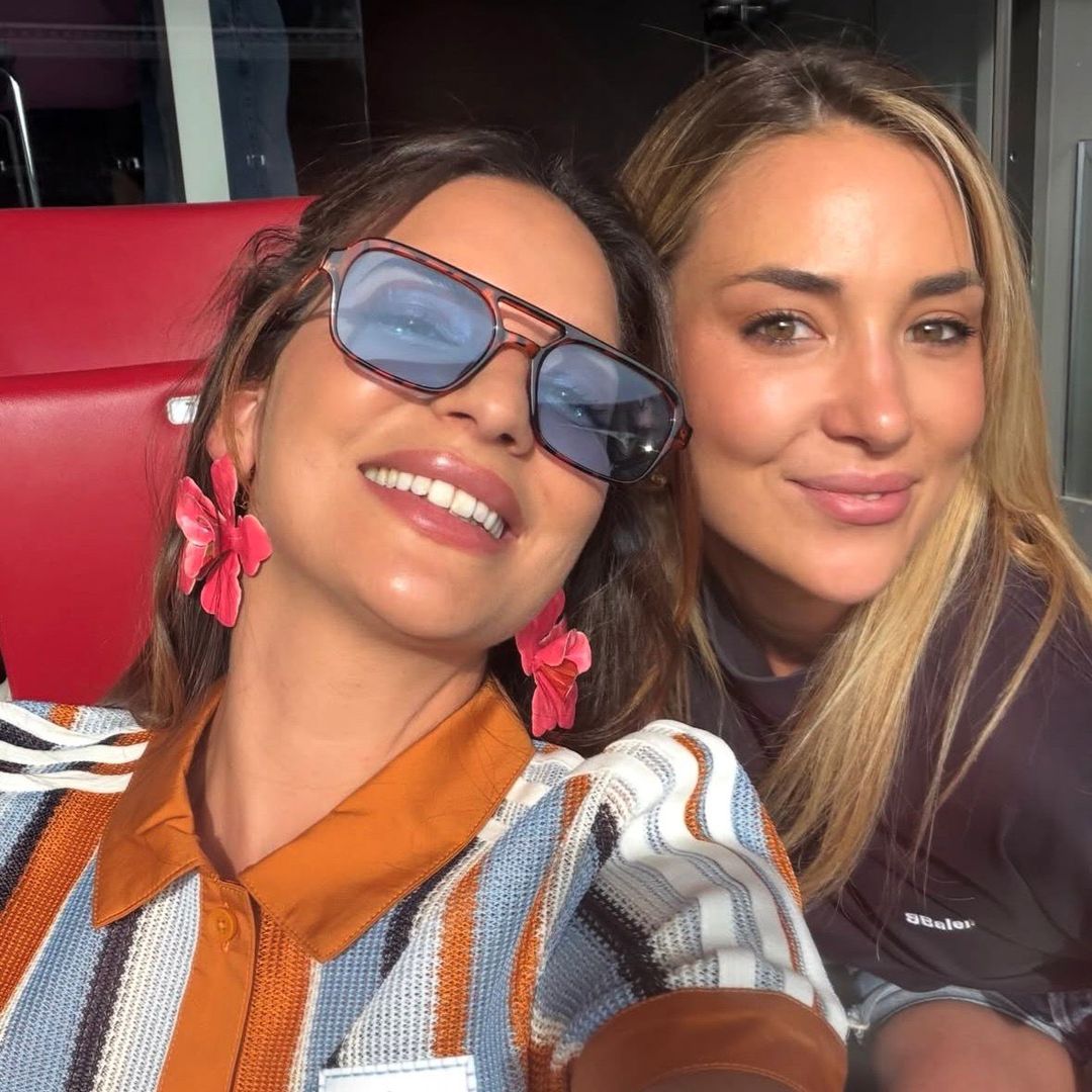 Beatriz disfrutando con Alicce, a quien está muy unida