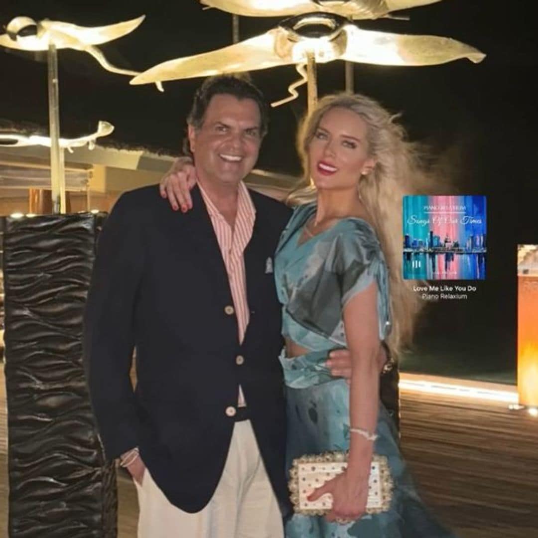 Tania Ruiz y Alejandro Baillères celebraron su primer aniversario