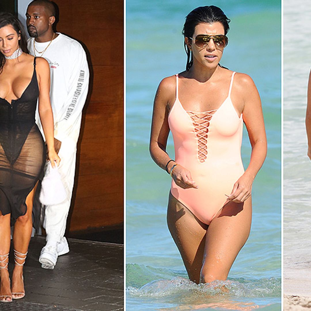Kim y Kourtney Kardashian, o cómo acaparar la atención por motivos muy distintos